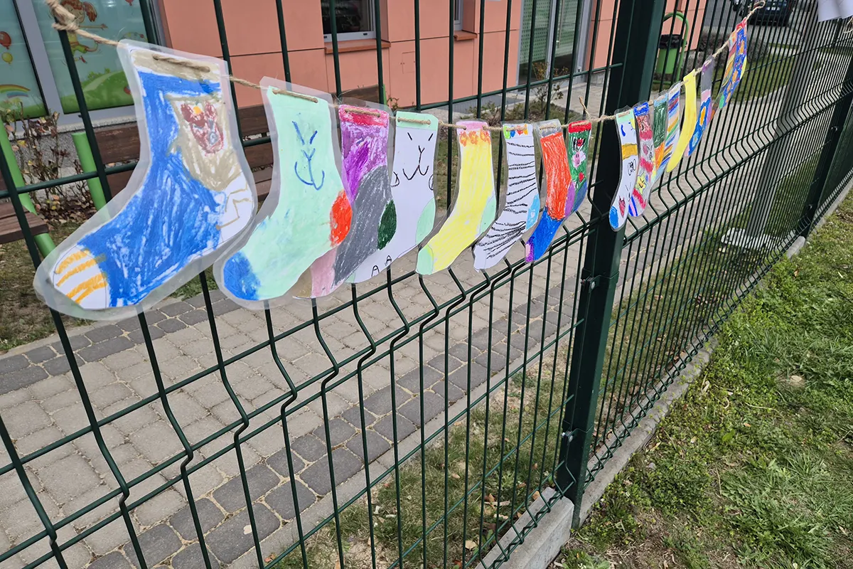  Skarpetki na płocie